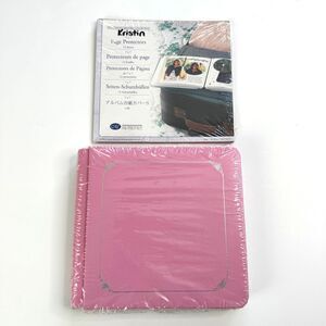 Creative Memories 7x7 Scrapbook Album Pink  with Pages and Protectors Sealed NEW